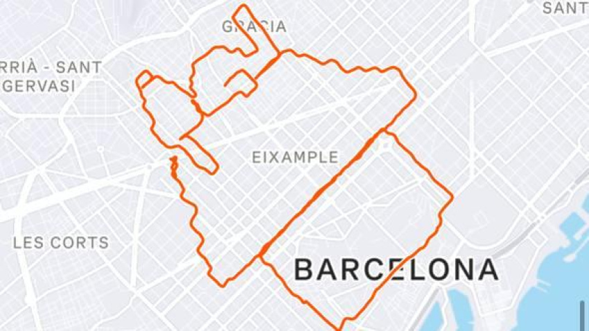 Entrenament amb la figura d'Snoopy