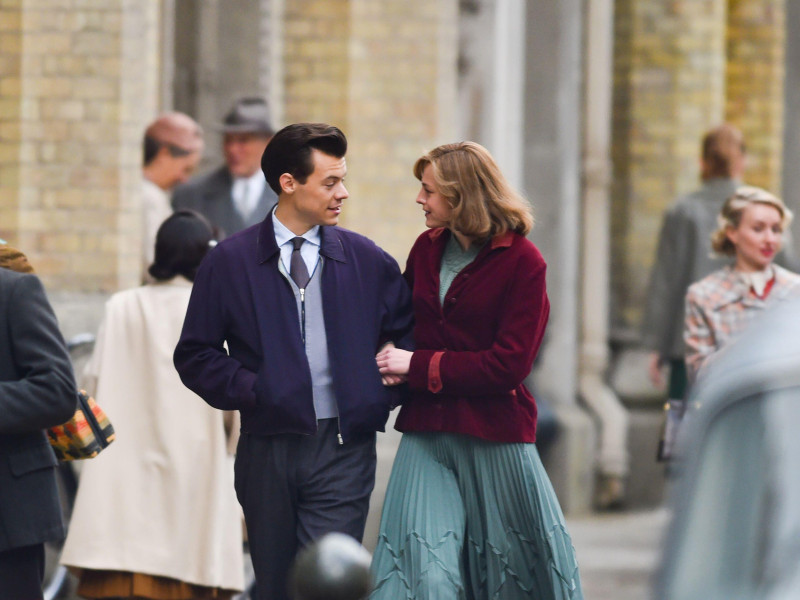 Harry Styles en el rodaje de 'My policeman'