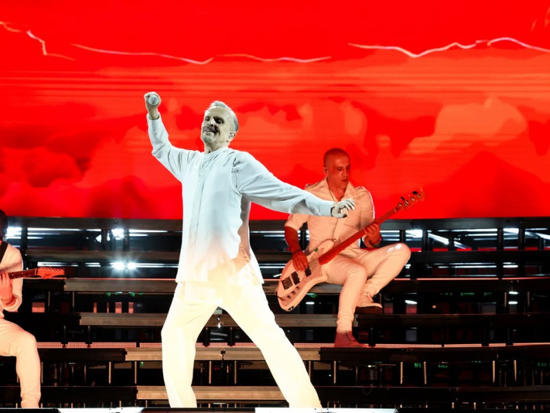 Miguel Bosé en su 'Importante Tour'