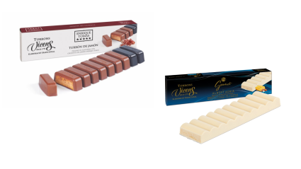 Turrón de jamón y Turrón de patatas Lay's