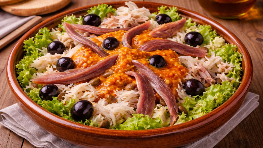 El xató és una recepta emblemàtica de la cuina catalana