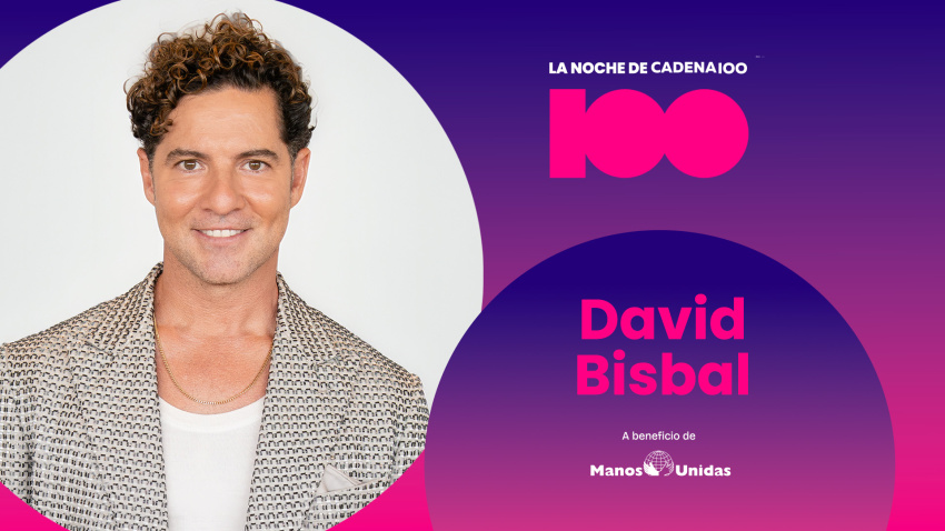 David Bisbal, parte del cartel de La Noche de CADENA 100