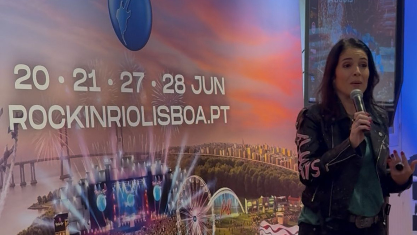 Roberta Medina presenta Rock In Rio Lisboa 2026 en Madrid