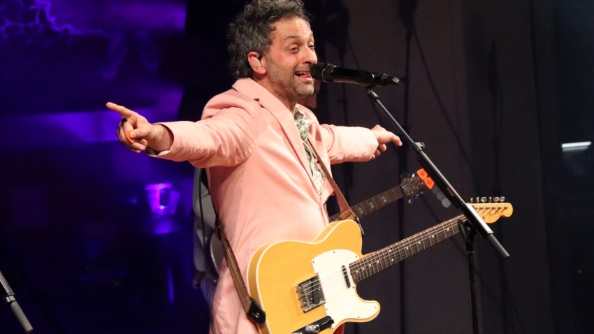 Moment de l'actuació d'ahir al Palau de la Música Catalana