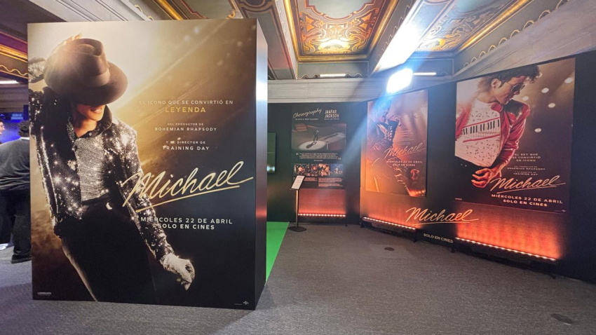 Michael Jackson en el Espacio Movistar