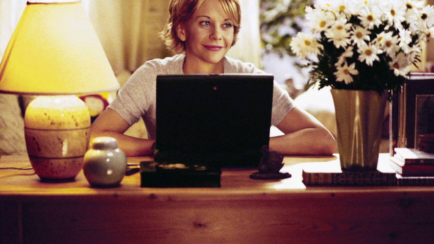 Meg Ryan en una escena de la película "Tienes un e-mail"