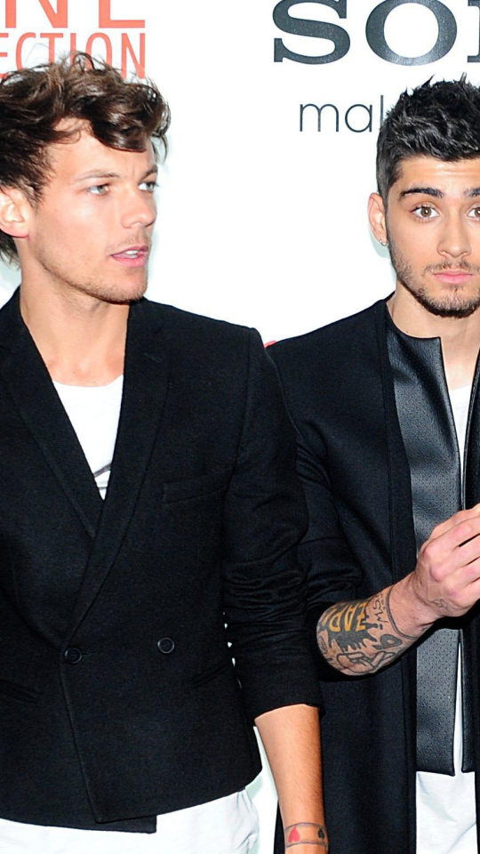 Louis Tomlinson y Zayn Malik, 2013