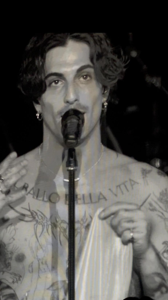 Damiano David en Madrid, 2025