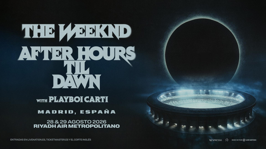 The Weeknd anuncia dos conciertos en el Metropolitano de Madrid junto a Playboi Carty: estas son las fechas