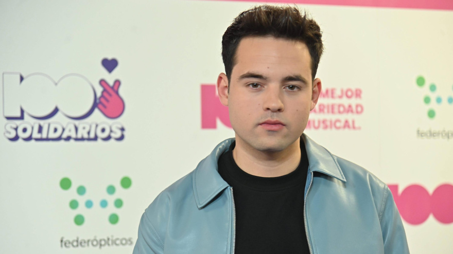 The singer DePol during his performance at the solidarity concert of Cadena 100, at the Movistar Arena, on 15 March, 2025 in Madrid, Spain