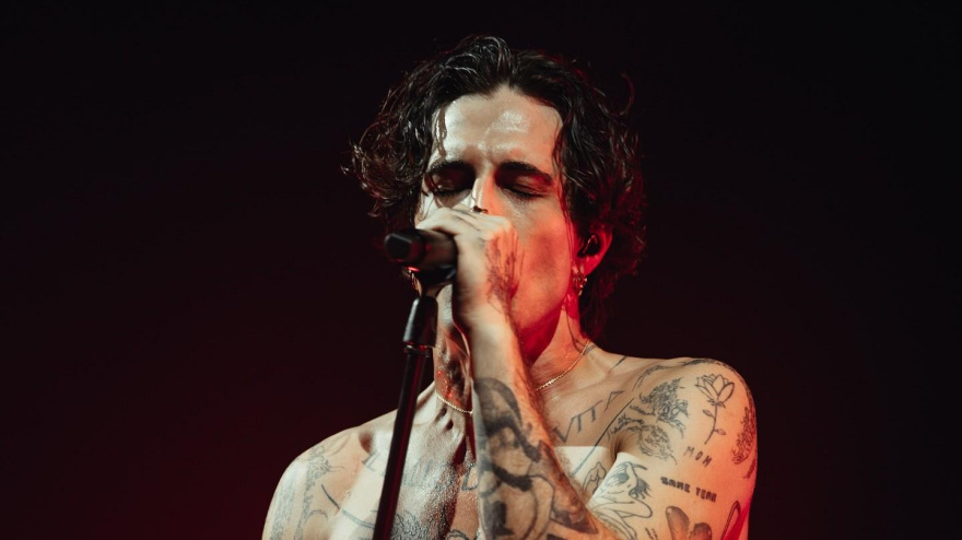 Damiano David hace vibrar Madrid con un 'show' de hora y media intensa de subidas y bajadas