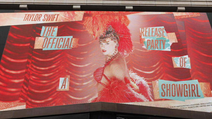 'The Life of a Showgirl' de Taylor Swift en Vue West End Leicester Square, en Londres