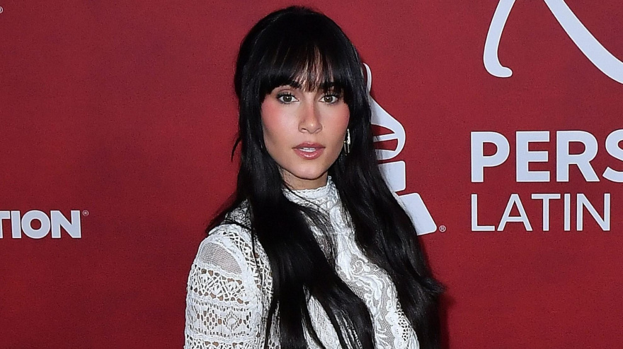 Aitana en la gala de 'Persona del Año 2025' de los Latin GRAMMY
