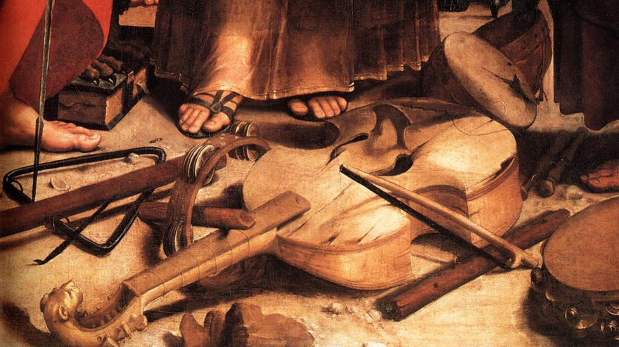 Pintura al óleo de Raffaello