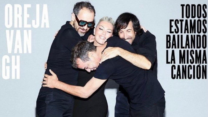 Portada del 'single' que La Oreja de Van Gogh estrenará en Nochevieja