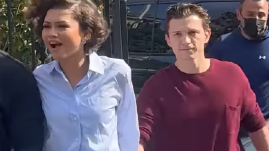Zendaya y Tom Holland