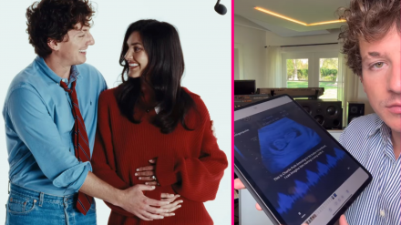 Charlie Puth y su mujer esperan un hijo, él ansioso escucha los latidos de su corazón y los comparte en redes sociales con sus seguidores