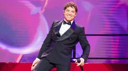 David Bisbal en el concierto inaugural de 'Todo es posible en Navidad: Gira 2025', en Almería