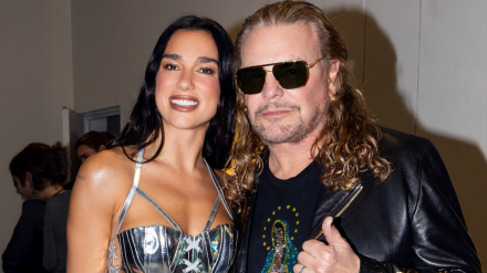 Dua Lipa junto a Fher Olvera, de Maná