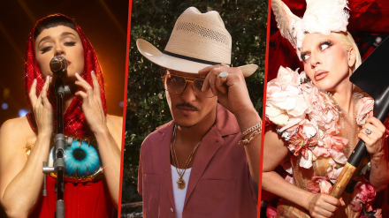 Katy Perry, Bruno Mars y Lady Gaga