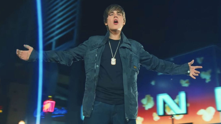 Justin Bieber en un fotograma del videoclip de 'Baby'
