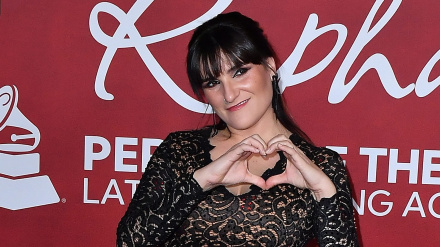 Rozalén attends The Latin Recording Academy 2025 Person of the Year Gala Honoring Raphael at the Mandalay Bay Convention Center on November 12, 2025 in Las Vegas, Nevada. Photo: Casey Flanigan/imageSPACE/Sipa USA *** Local Caption *** 65472092