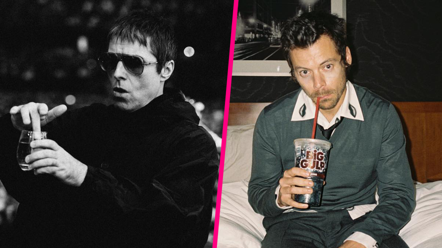 Liam Gallagher y Harry Styles