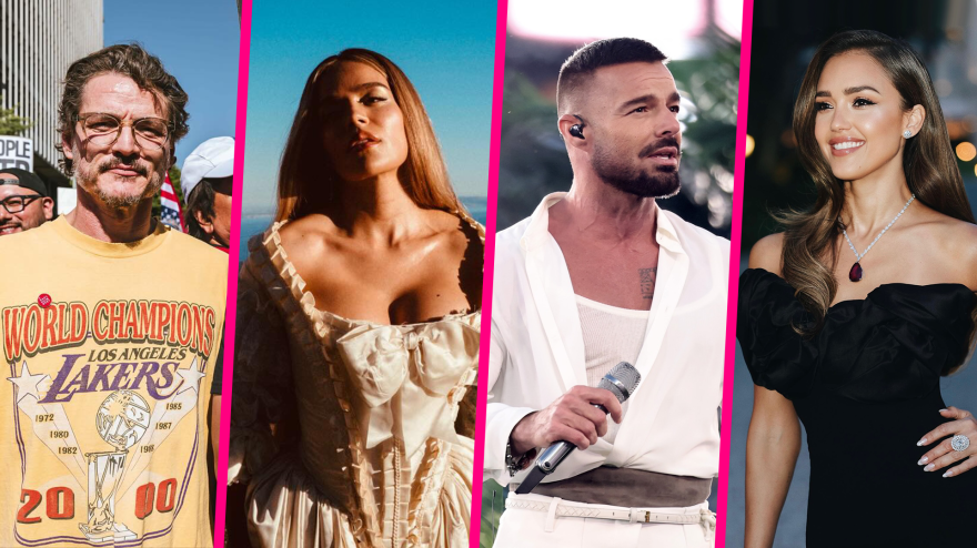 Pedro Pascal, Karol G, Ricky Martin y Jessica Alba