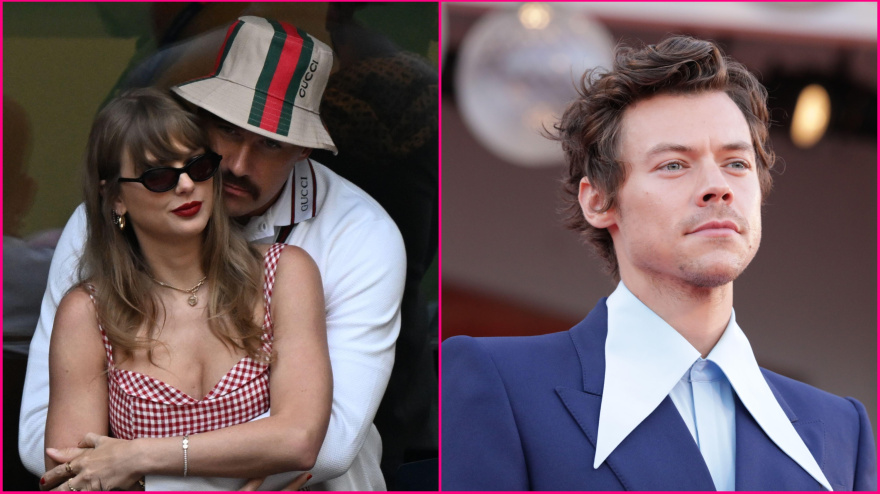 Taylor Swift y Travis Kelce / Harry Styles