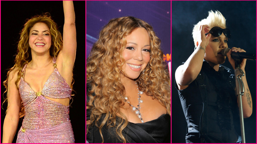Shakira / Mariah Carey / Pink