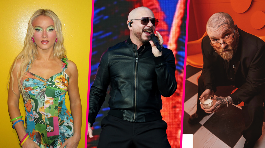 Zara Larsson, Pitbull y Teddy Swims