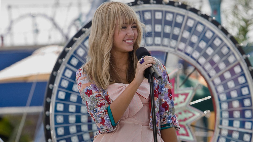 Miley Cyrus como Hannah Montana