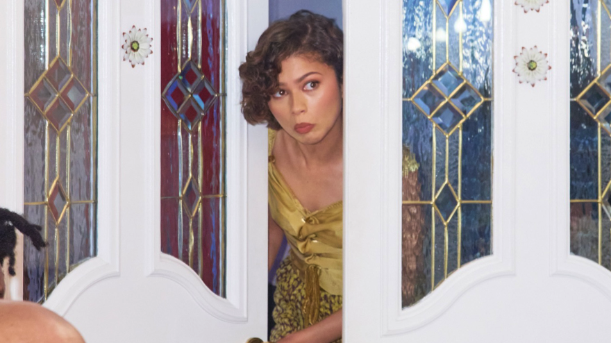 Zendaya irrumpiendo en una boda de Las Vegas sin previo aviso