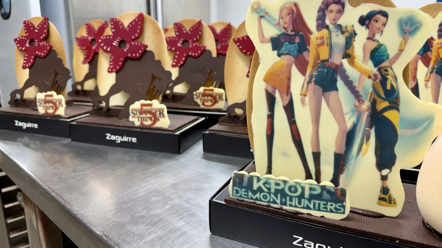 Figures de xocolata de les K-Pop