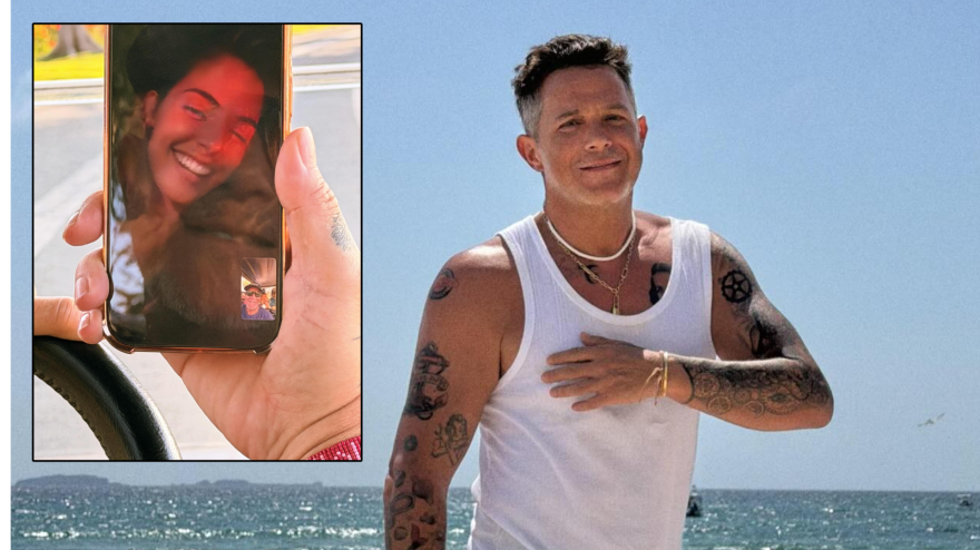 Alejandro Sanz y la videollamada con Stephanie Cayo en medio de su gira