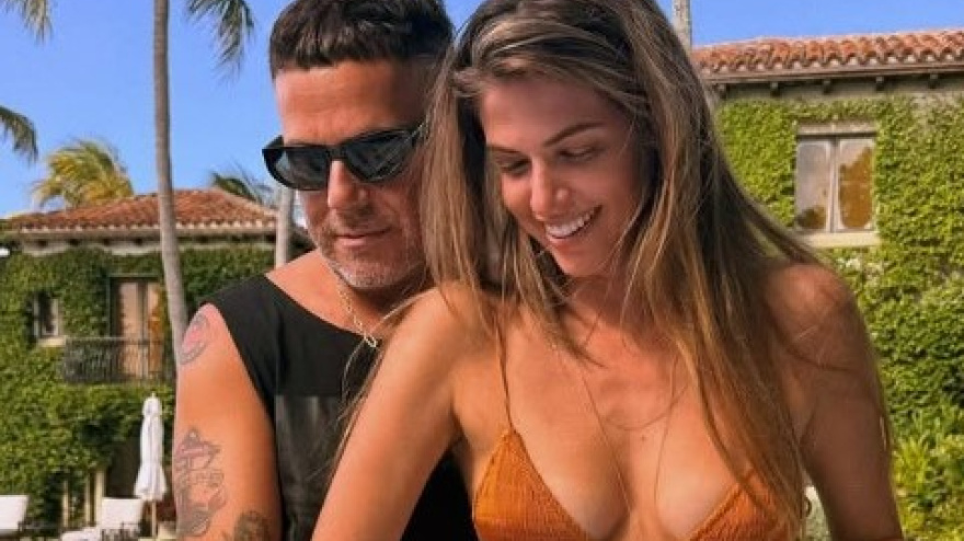 Alejandro Sanz y su romántica felicitación a Stephanie Cayo en su cumpleaños