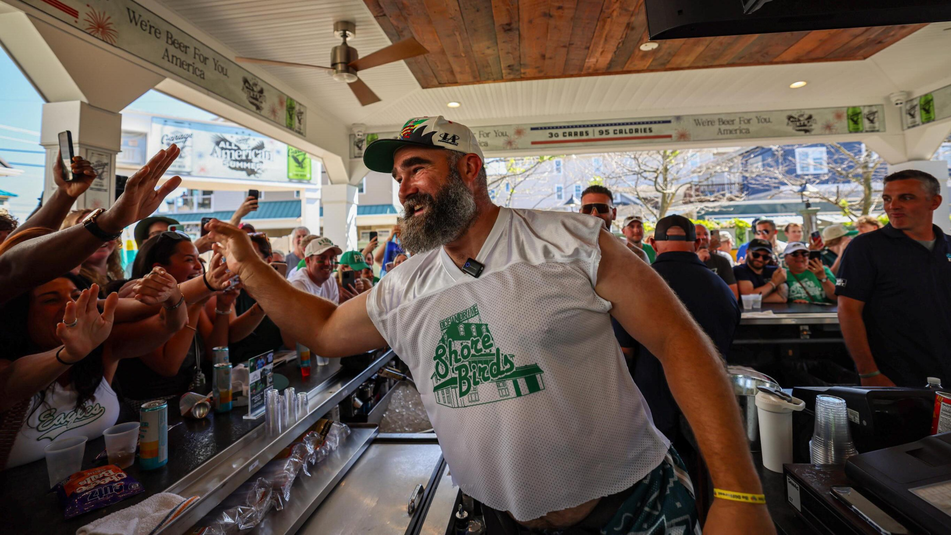 Jason Kelce Says No Real Wedding Photos Have Leaked