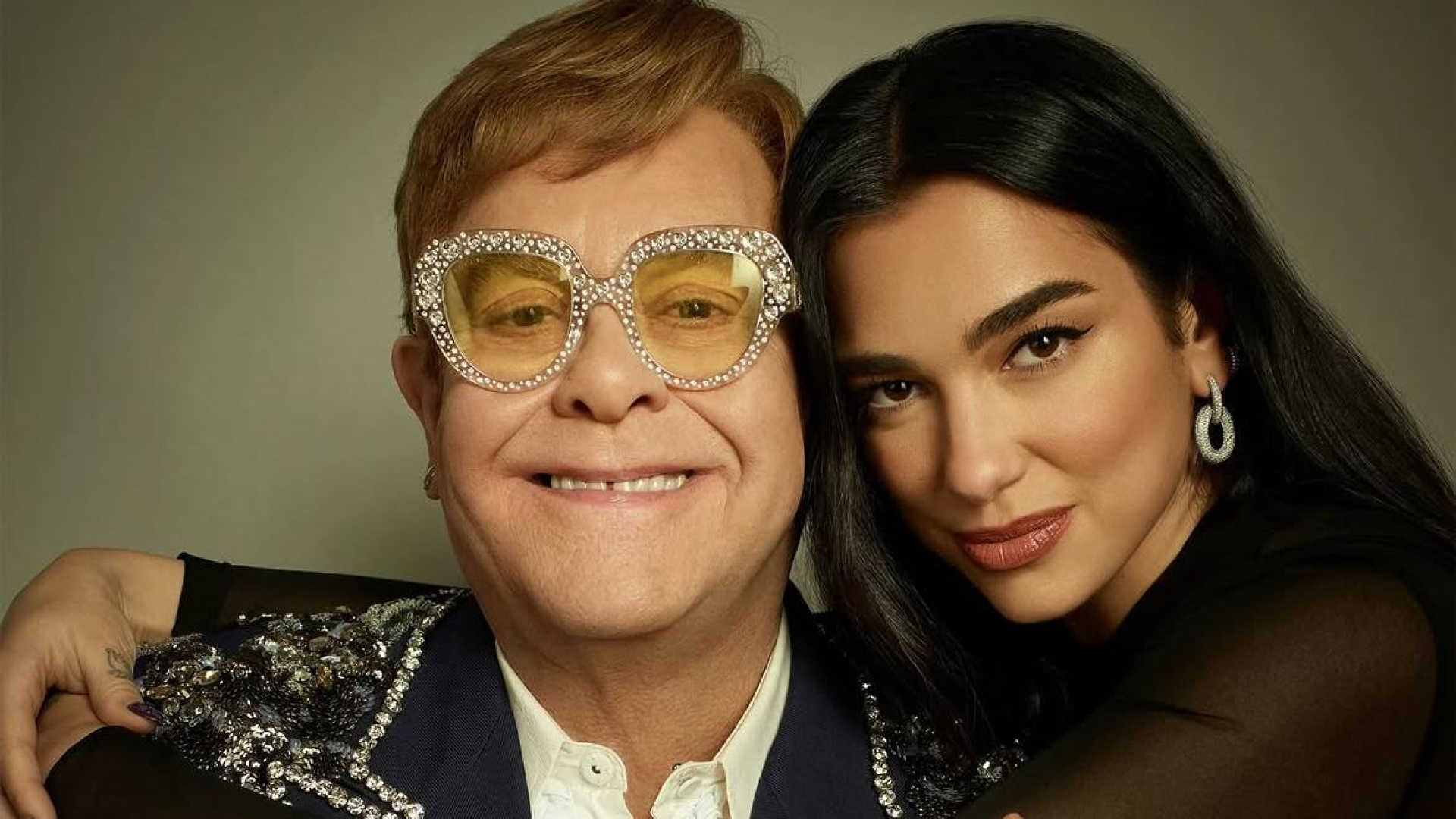 Elton John celebrates five years of Dua Lipa hit Cold Heart