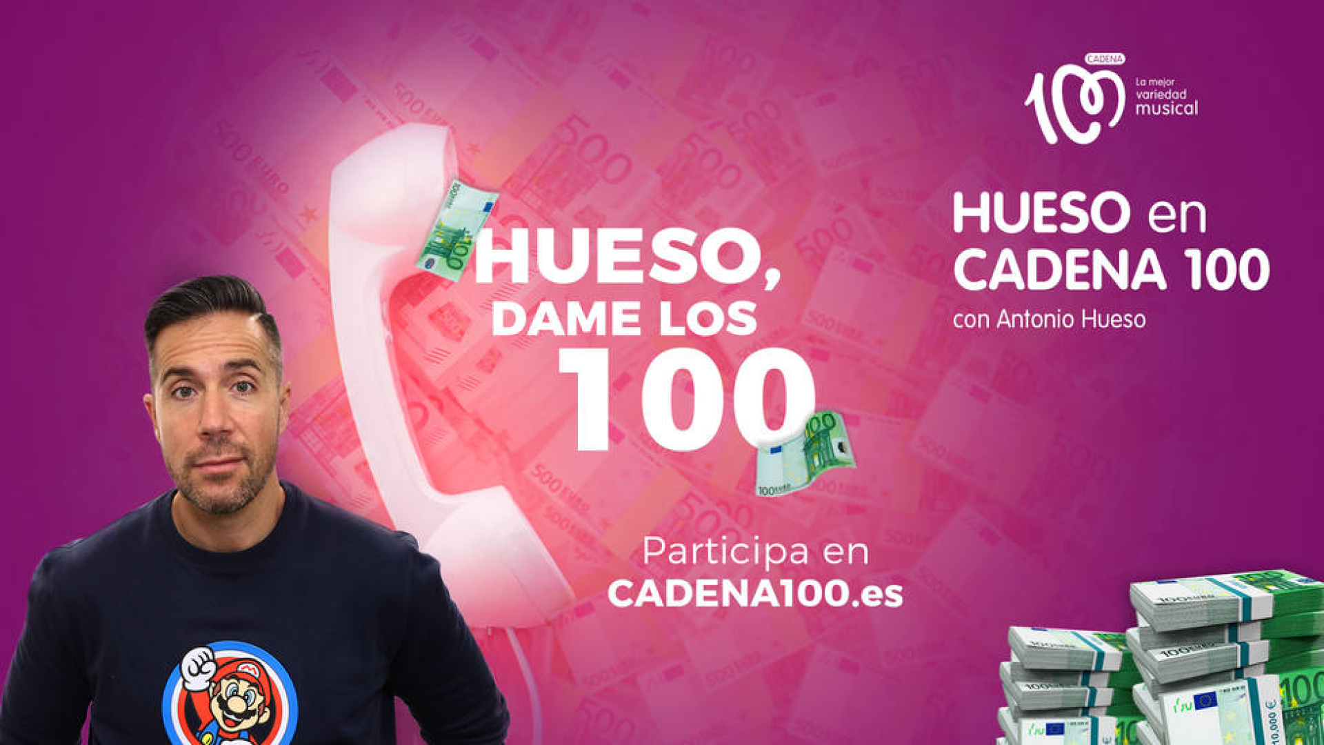 ¿Quieres ganar 100 euros? Hueso te los regala