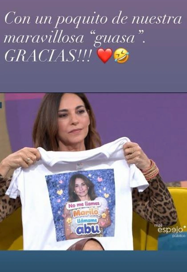 El regalo de Mariló Montero