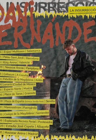 Dani Fernández y las fechas de su gira 'La Insurrección'