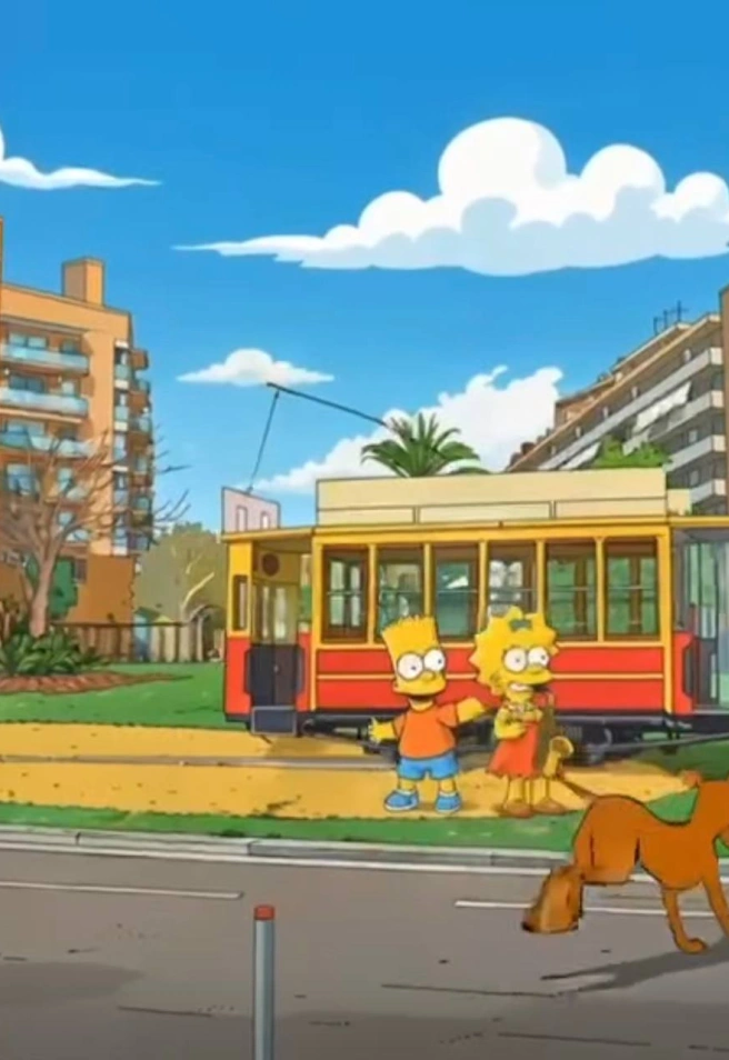 Els Simpson arriben a Mataró: un muntatge digital amb IA transforma els carrers i monuments de la ciutat en escenaris de la sèrie animada més famosa