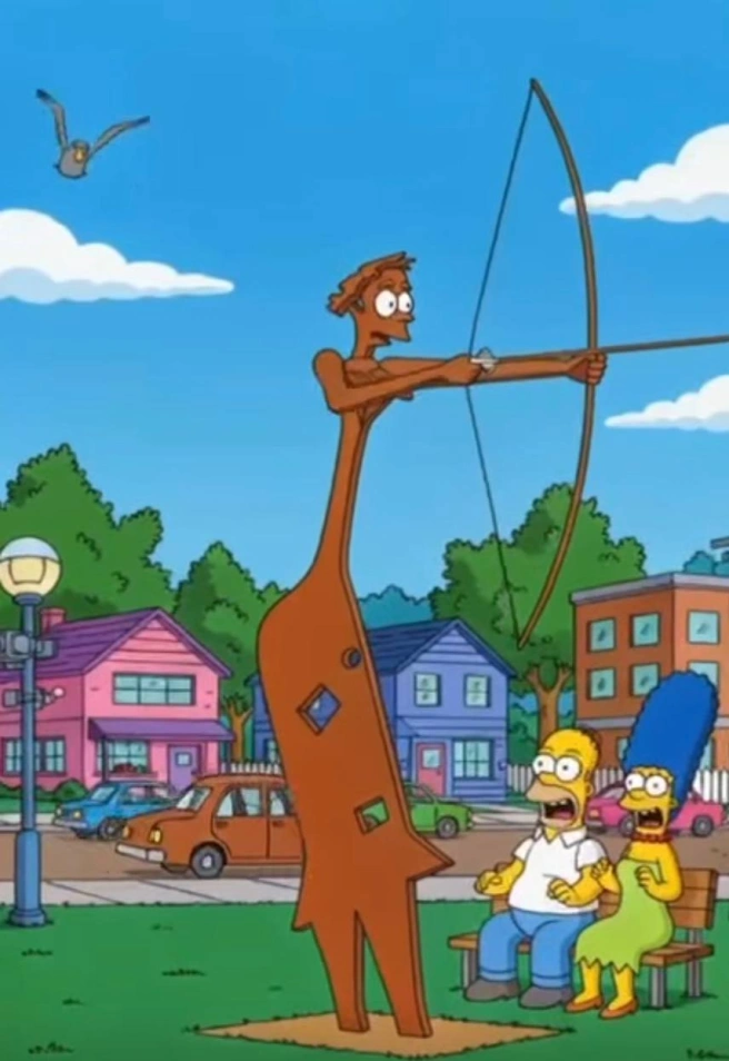 Laia l’Arquera, una de les escultures més emblemàtiques