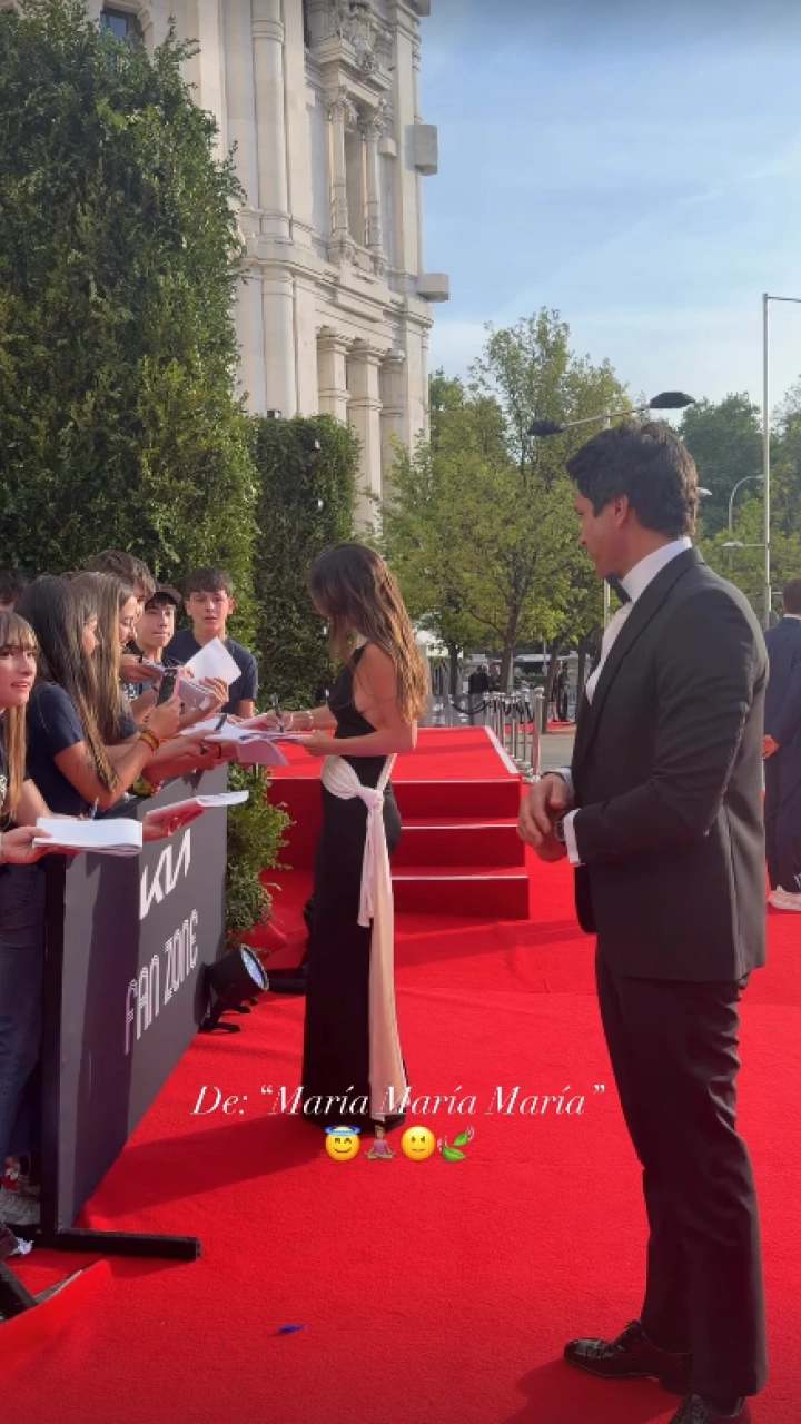 María Pombo en redes sociales