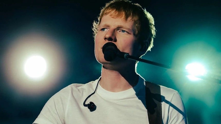 Imagen de Ed Sheeran en un concierto, de su cuenta oficial de Instagram