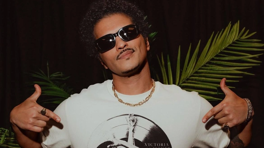 Imagen de Bruno Mars, de su cuenta oficial de Instagram