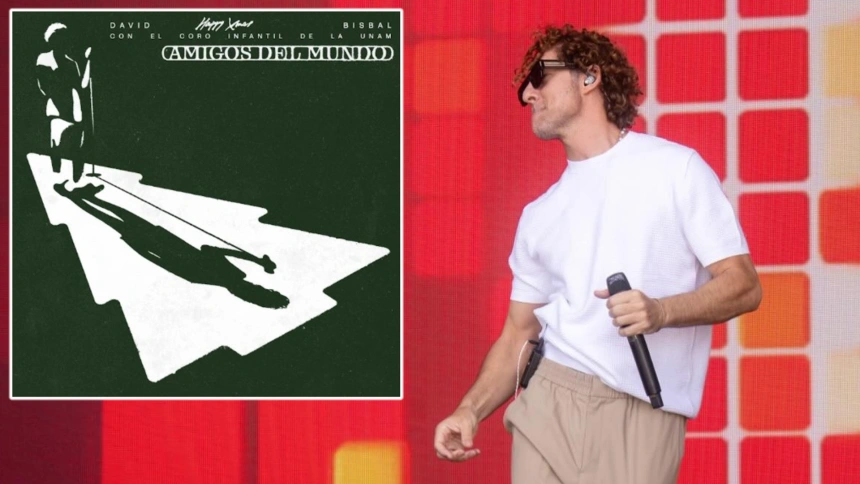 David Bisbal adelanta la Navidad al mes de agosto con el tema 'Amigos del mundo'