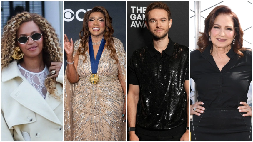 Beyoncé, Gloria Estefan, Zedd y más artistas que soplan las velas