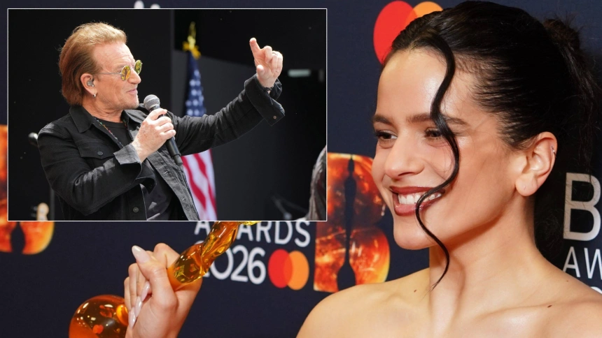 Bono de U2 cuenta la historia detrás de la canción que le ha dedicado a Rosalía