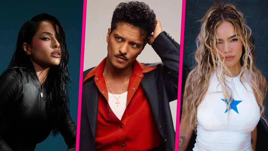 Becky G, Bruno Mars y Karol G